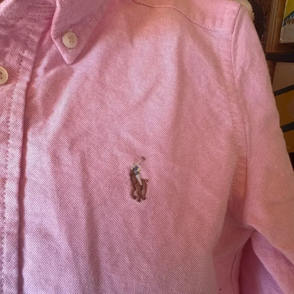 Ralph Lauren Light Pink Oxford Shirt